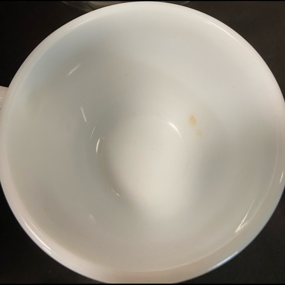 PYREX WOODLAND BROWN COFFEE TEA CUPS SET OF 2! - Picture 14 of 14